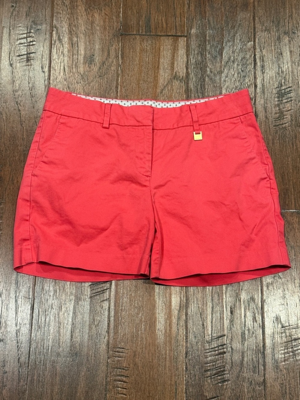 Size 2 Naurica Women’s Reddish Pink Chino Shorts